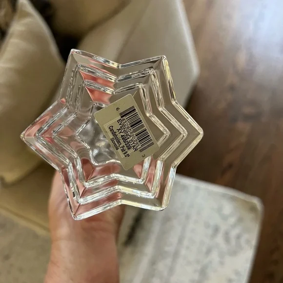 Exqusite Mikasa Crystal 9.5 inchCrystal Candle Holders and a 12 candles - Picture 4 of 5